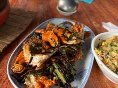 -老财炒饭·熟地蟹·冬瓜蟹