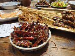 麻辣手撕牛肉-盟重烧烤(东瓜山创始店)