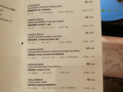 菜单-Vanilla Specialty Coffee(八大关店)