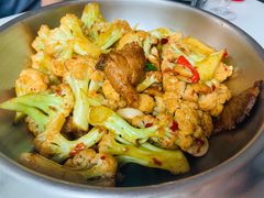 铁锅有机菜花-旺顺阁鱼头泡饼(小红门店)