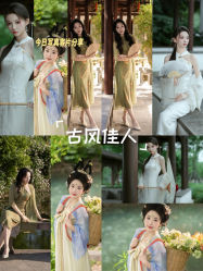 -苏州窝边小草摄影·汉服妆造跟拍(拙政园店)