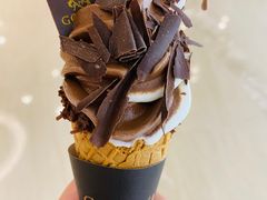 GODIVA黑巧克力冰淇淋-GODIVA(港汇恒隆广场)