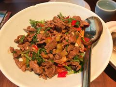 28秒爆炒黄牛肉-望湘园·洞庭渔宴(浦江欢乐颂店)