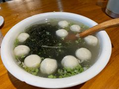 龙须草鱼丸汤-南蚝小贝海鲜特色餐厅(南澳岛店)