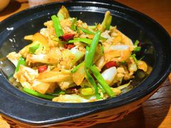 干锅有机花菜-盐帮食坊•小河帮川菜(四川师大店)