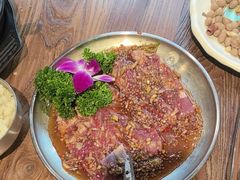 -明洞阿姨·韩式酱蟹烤肉·创意料理(三元桥店)