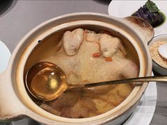 安庆老母鸡汤炖炒米-山里亲戚(淞虹路店)