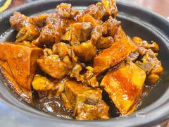 马桥豆干排骨煲-锦江中华村农家乐饭庄