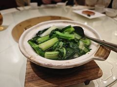 煲淋高脚菜心-利苑酒家(宜安广场店)