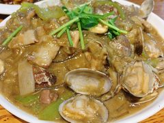 蚬子炖茄子-方城小吃店