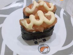 三文鱼沙拉寿司-新一番三文鱼寿司(大东海店)