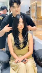 发尾烫-3AM HAIR SALON烫发染发接发