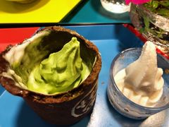 茉莉花冰淇淋-茶是一枝花泡茶店