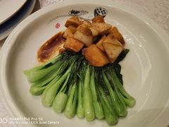 虾籽茭白小菜心-杭州西湖柳莺里酒店·闻莺厅