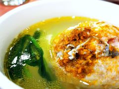 蟹粉狮子头-怡园饭店-餐厅(四望亭店)