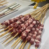 被这家商场市集烧烤摊拿捏住了‼️鲜货烧烤爱了