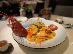 苏格兰蓝龙虾捞面-皇朝会.经典传统粤菜(外滩店)
