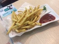 美国炸薯条-佰搭果·广式茶餐厅(石牌东路店)