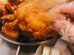 炸鸡翅一半一半-富乐满韩国正宗炸鸡韩国料理(虹泉路店)
