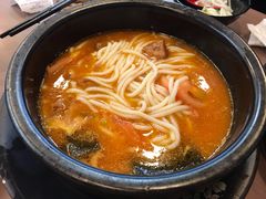 番茄牛肉米线-灵芝妹子海鲜米线(香炉礁山姆店)