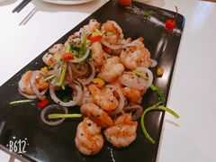 黑松露焗虾仁-后宫私房菜(汇客美食娱乐广场店)