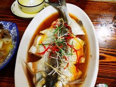 清蒸野生白鱼-巢湖名吃·徽府农家菜(半汤店)
