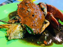 黑胡椒炒螃蟹-明记烧鱼美味店