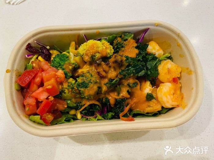 foodbowl健康轻食(王府井银泰店)泰式白虾超级碗图片