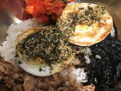 -明洞阿姨·韩式酱蟹烤肉·创意料理(三元桥店)