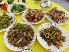 椒盐濑尿虾-顺品美食店•现捞海鲜(海陵岛店)