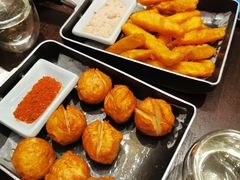 烤花枝丸子-钳真多钓虾馆·小龙虾海鲜烧烤(九六广场店)