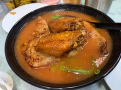 番茄浓汤鸡翅猪扒通粉-华嫂冰室(尖沙咀店)