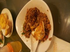 吃了一半的印尼炒饭-翠华餐厅
