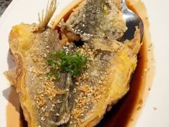 黑醋戏水大黄鱼-食锦记·福建私房菜(浦西万达店)