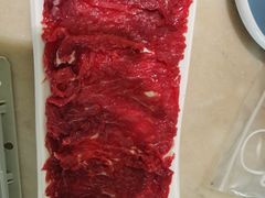 鲜牛肉-左庭右院鲜牛肉火锅(浦江欢乐颂店)