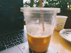 栀子花梨香拿铁-Seesaw Coffee(朝阳大悦城店)