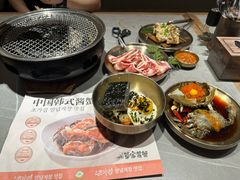 -草家酱蟹炭火烤肉店(珲春南路一店)