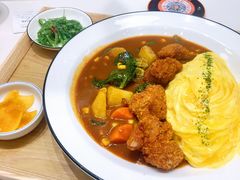 炸鸡块咖喱蛋包饭套餐-池奈·日式咖喱蛋包饭(老城根Gpark店)