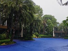-海悦山庄酒店-花园泳池
