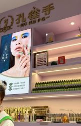 -孔雀手美甲美睫护理