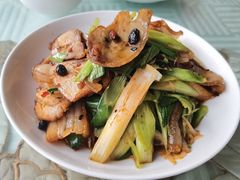 青蒜回锅肉-良泉足疗