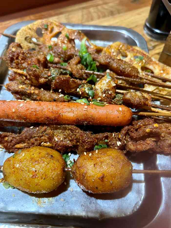 乐山凯凯烧烤-"青白江的老店了,番茄鸡蛋面也巴适 ,烧.