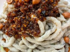 XO酱干捞鲮鱼面-水乡人家私房菜(逢简店)