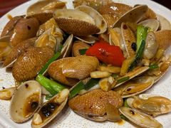 爆炒油蛤-钱山海鲜大排档