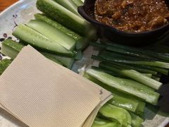 水果萝卜沾鸡蛋酱-丹东特色烤肉(学府路一部店)