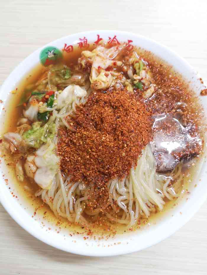 白鹤大冷面-"响当当的名字.皇姑人没有不知道的.我个.