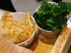 炸支竹-为什么牛潮汕牛肉火锅(万胜广场店)