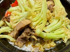 烧鹅菜花煲-长禧家·珑厨(东山口店)