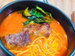 香草番茄汤.猪软骨面-和府捞面(东直门银座店)