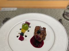 香煎鹅肝佐法式酱汁-香樟花园法式铁板烧(恒隆广场店)